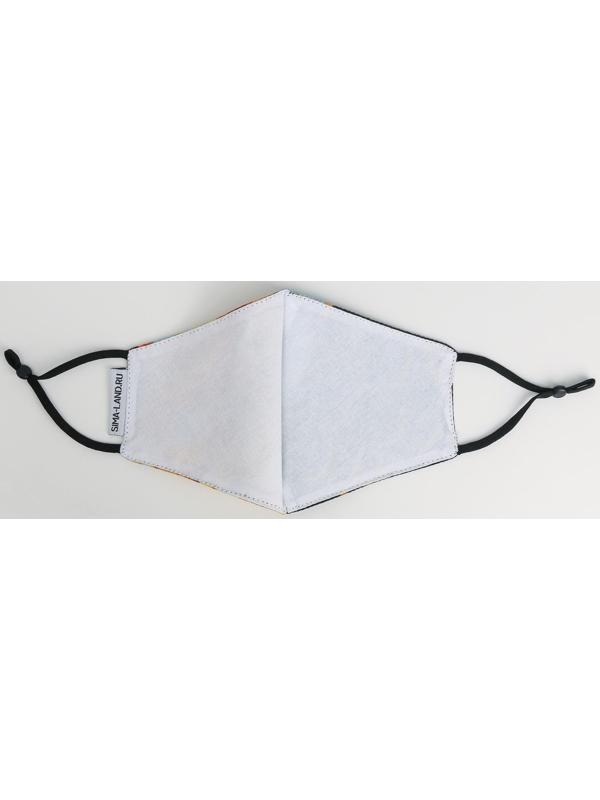 Маска тканевая с регулирующимися завязками, защитная «Искусство»