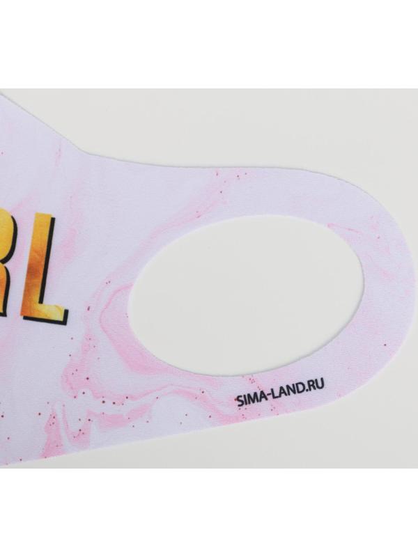 Маска из неопрена многоразовая, защитная, Boss Girl