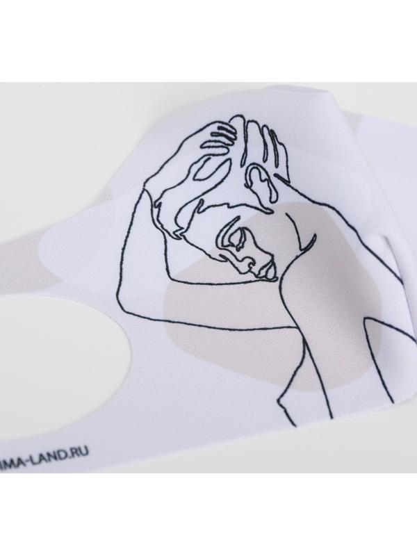 Маска из неопрена многоразовая, защитная, «Я- мечта»