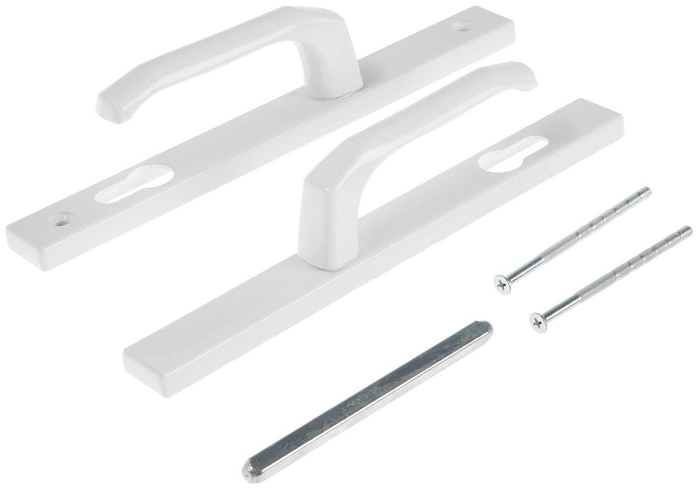 Нажимной гарнитур ТУНДРА 92/25, пружина, белый