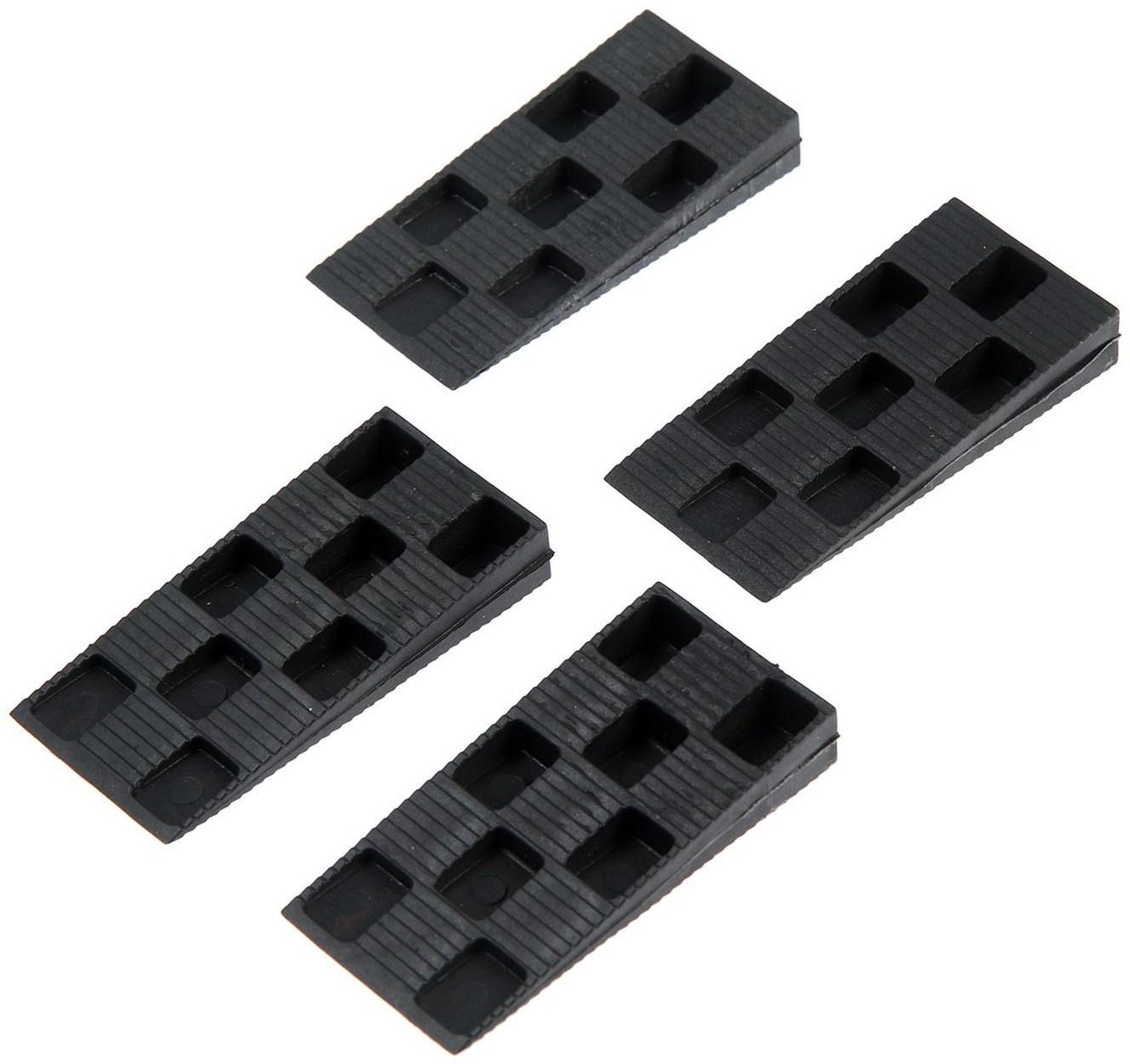 Клин монтажный ТУНДРА, 91х43х15, 4 шт.