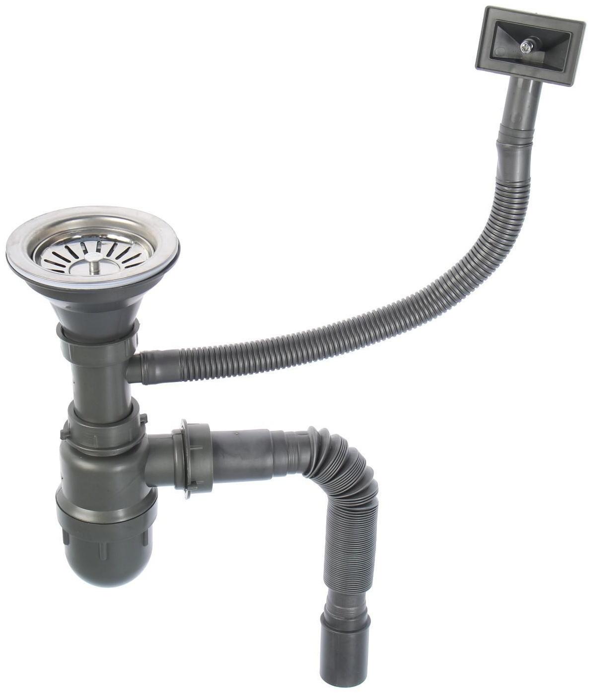 Мойка кухонная Accoona AB3838, врезная, толщина 0.6 мм, 380х380х165 мм, глянец