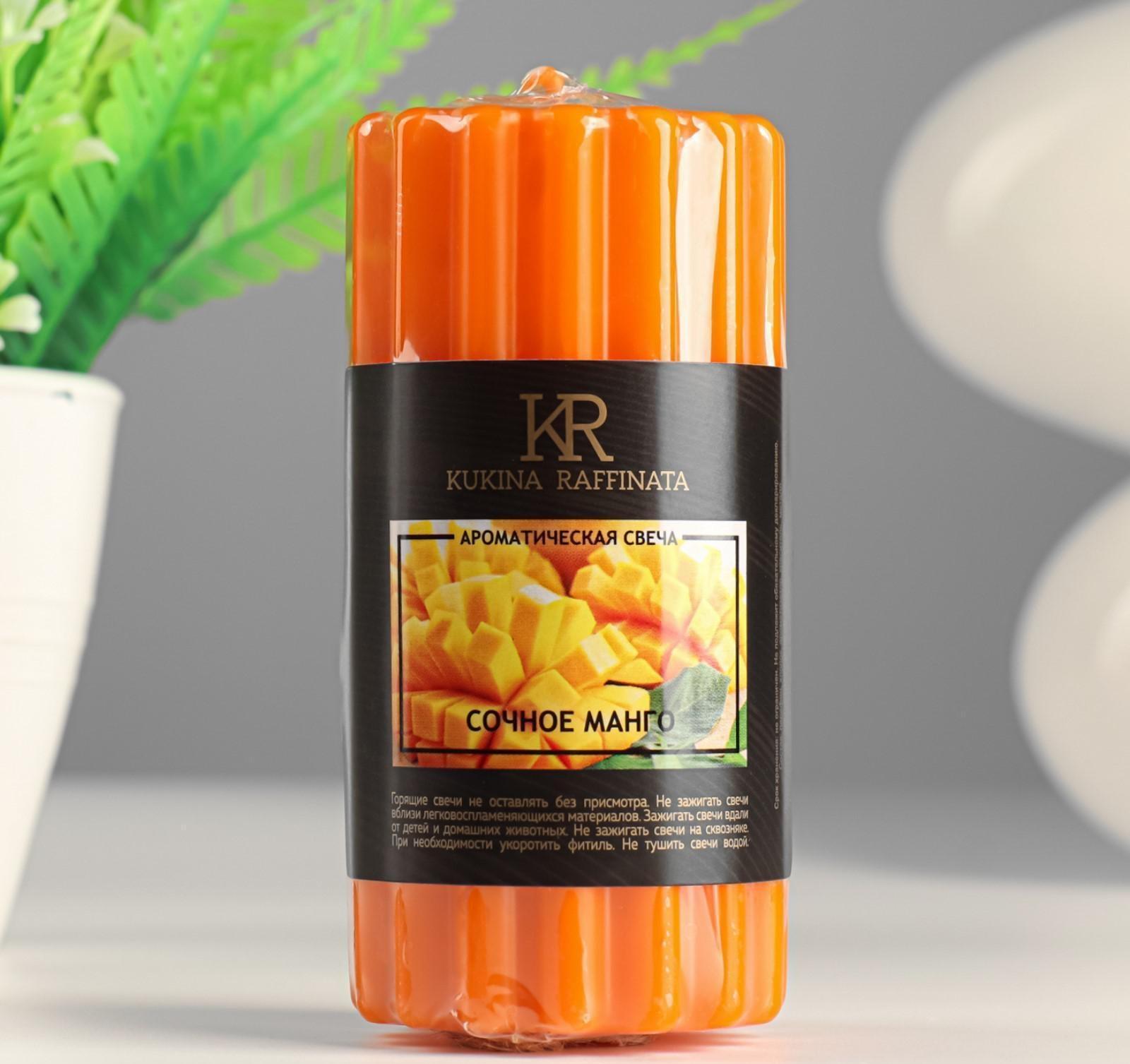 Свеча- цилиндр ароматическая 