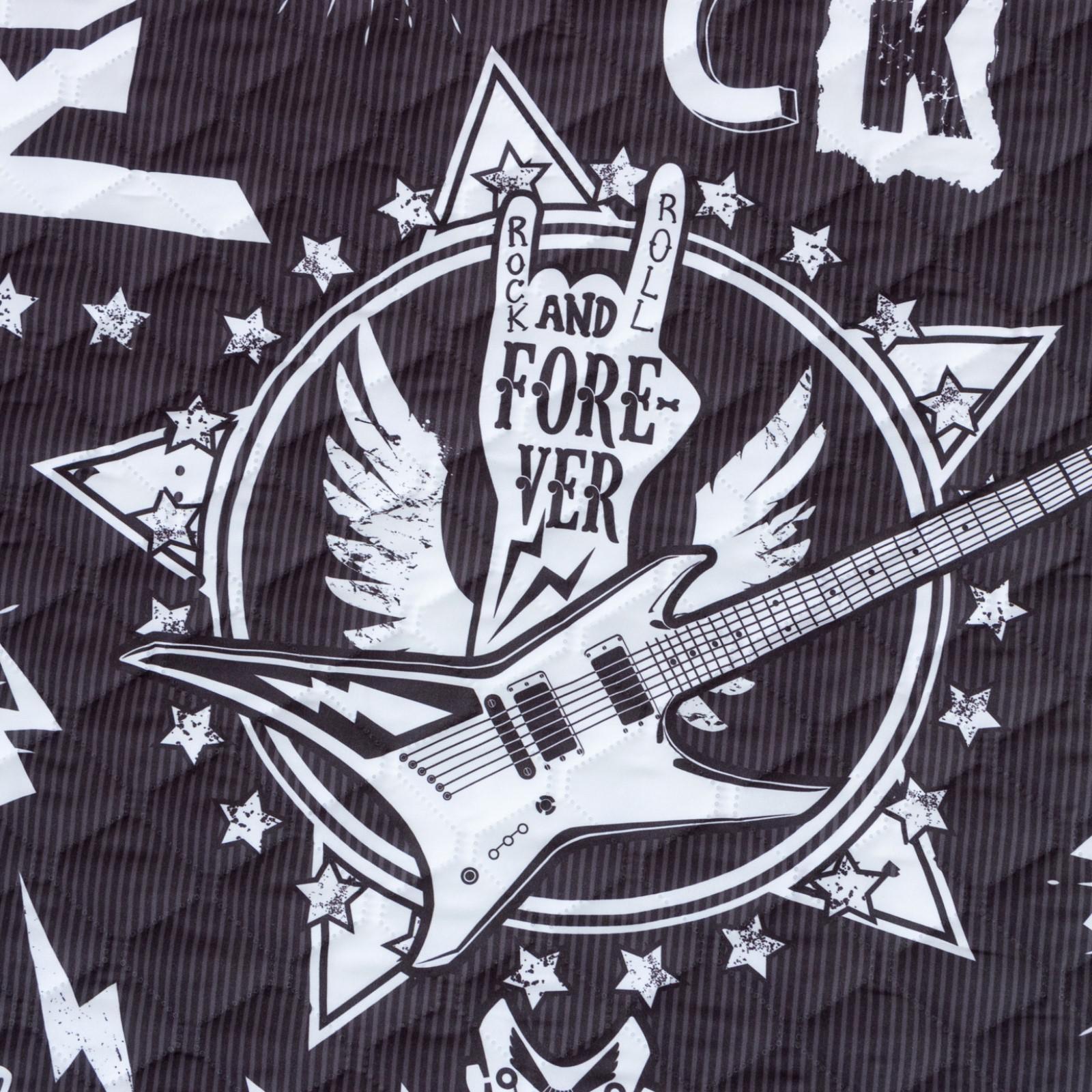 Покрывало Этель 2 сп Rock&Roll, 180х220 ±5 см, микрофибра