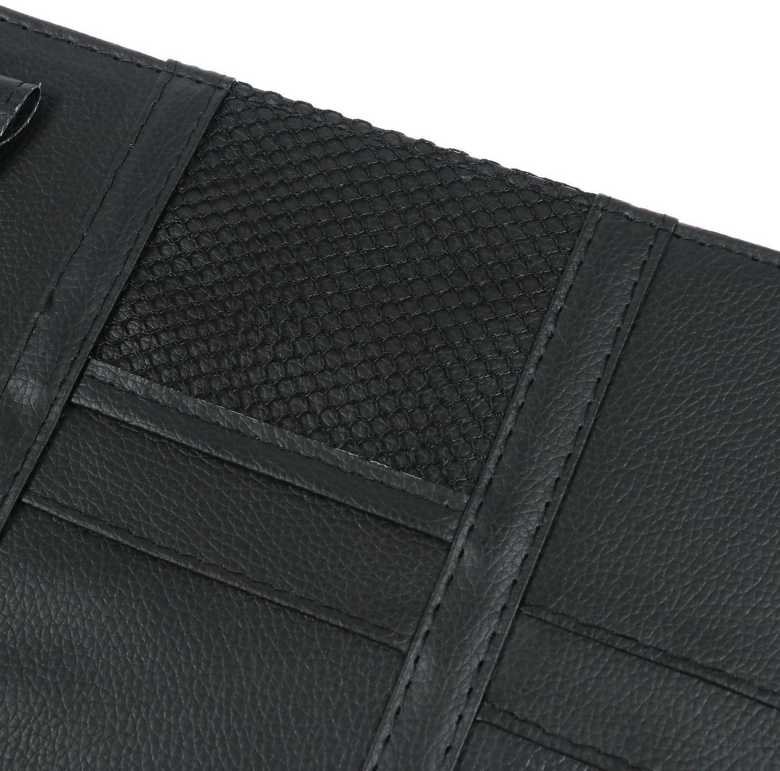 Органайзер на солнцезащитный козырек, 30×14.5 см, черный