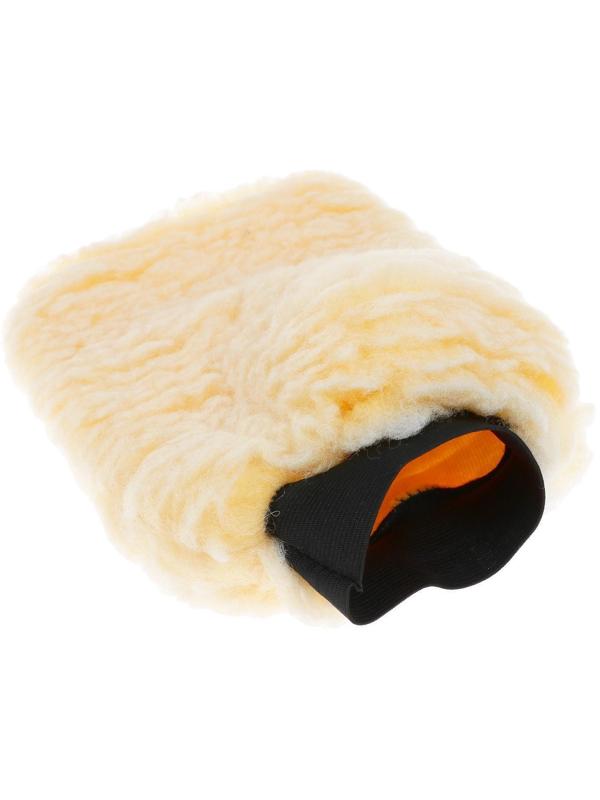 Варежка для полировки авто 28×19 см, искусственный мех