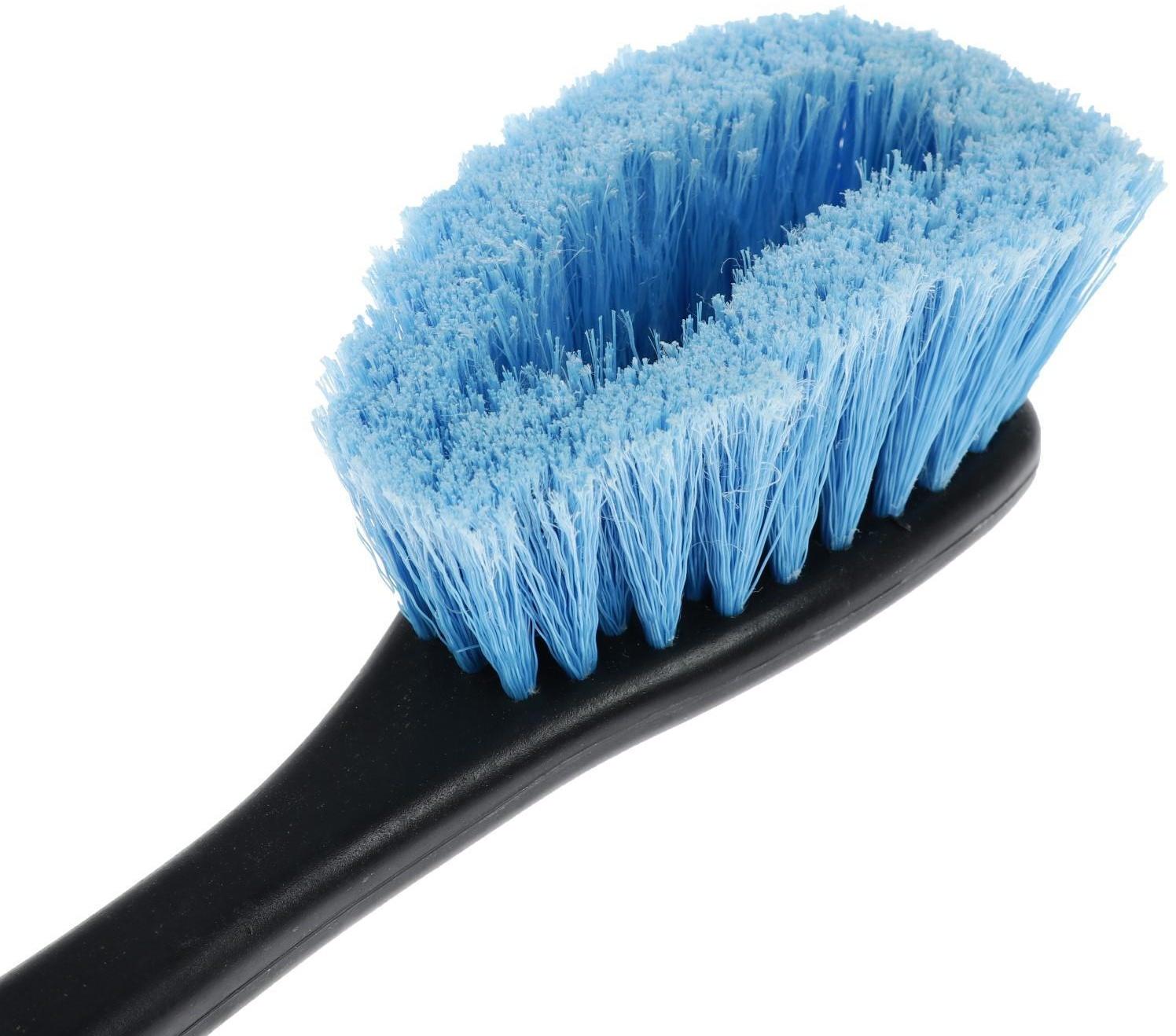 Щетка для мытья с насадкой для шланга, 36.5 см, черный