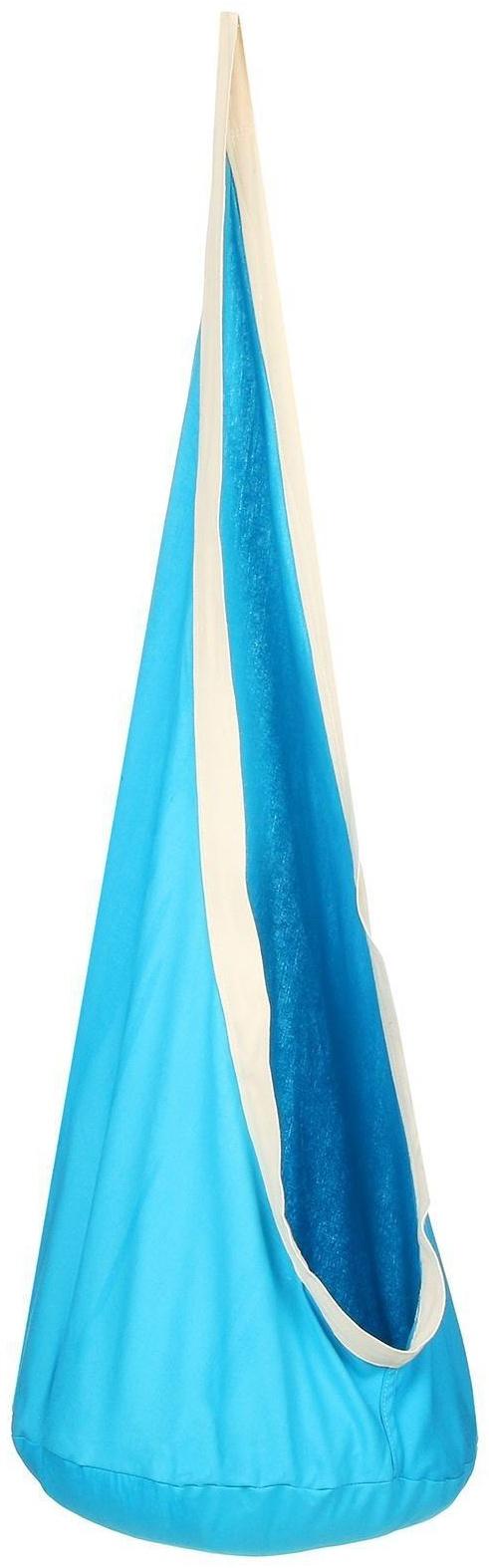 Гамак-кокон 140 х 50 см, хлопок, цвет синий