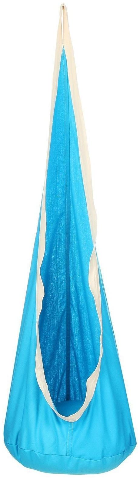 Гамак-кокон 140 х 50 см, хлопок, цвет синий