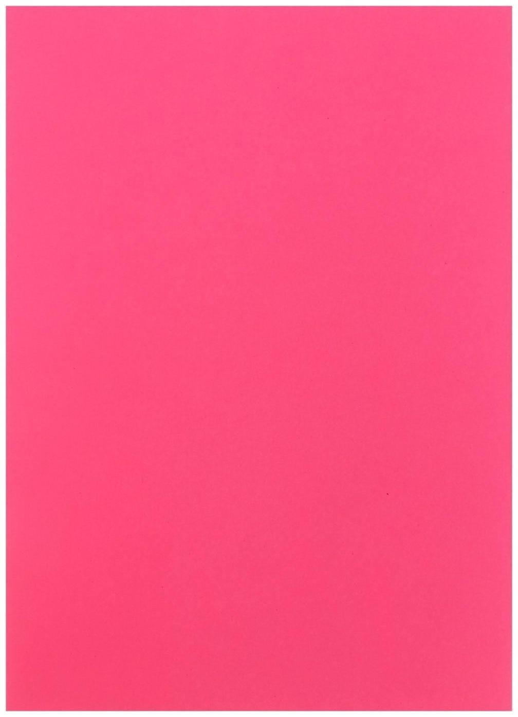 Бумага цветная А4, 50 листов, неоновая, 5 цветов, 80г/м2