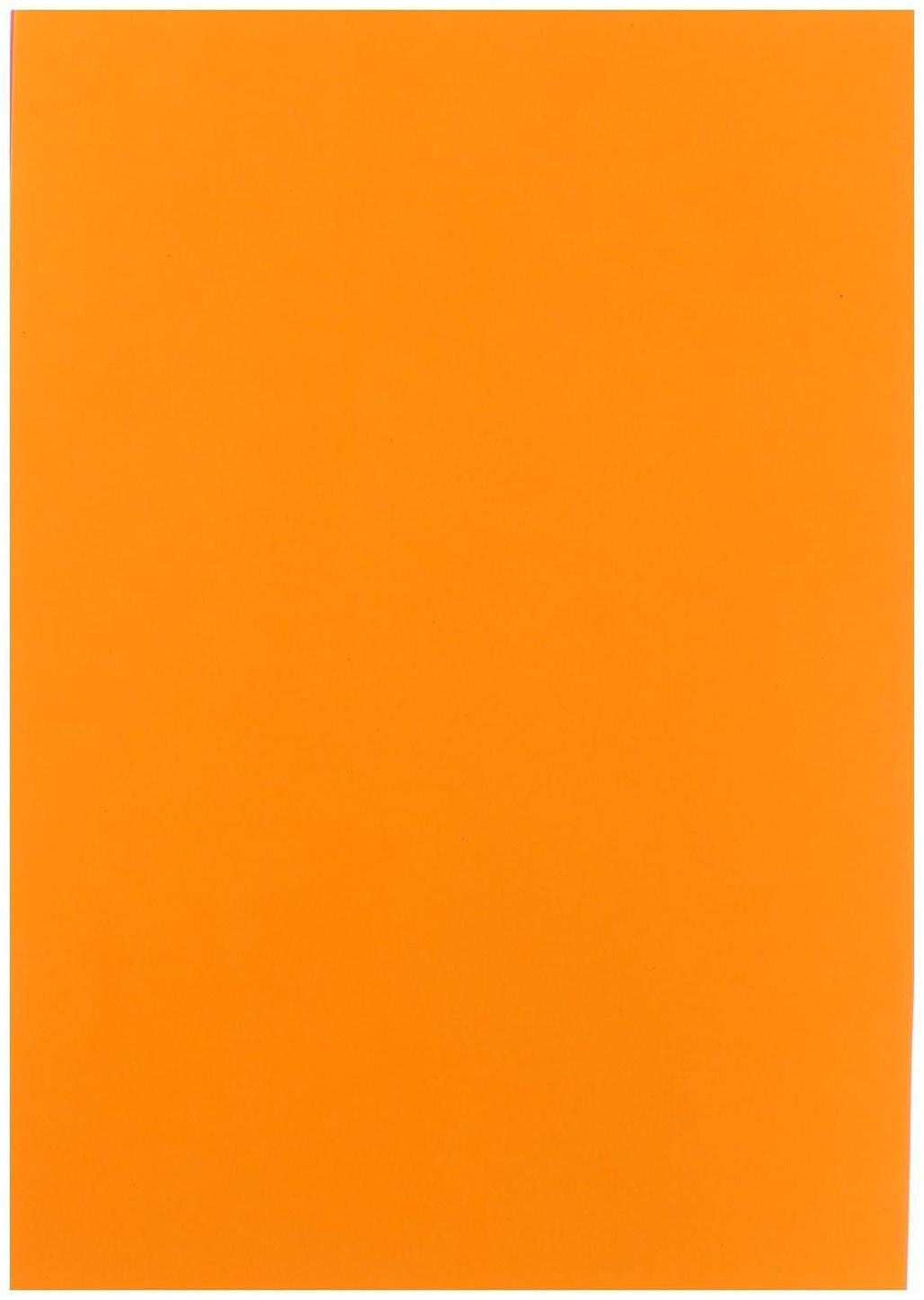 Бумага цветная А4, 100 листов, неоновая, 5 цветов, 80г/м2