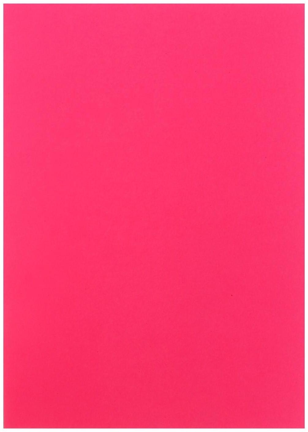 Бумага цветная А4, 100 листов, неоновая, 5 цветов, 80г/м2