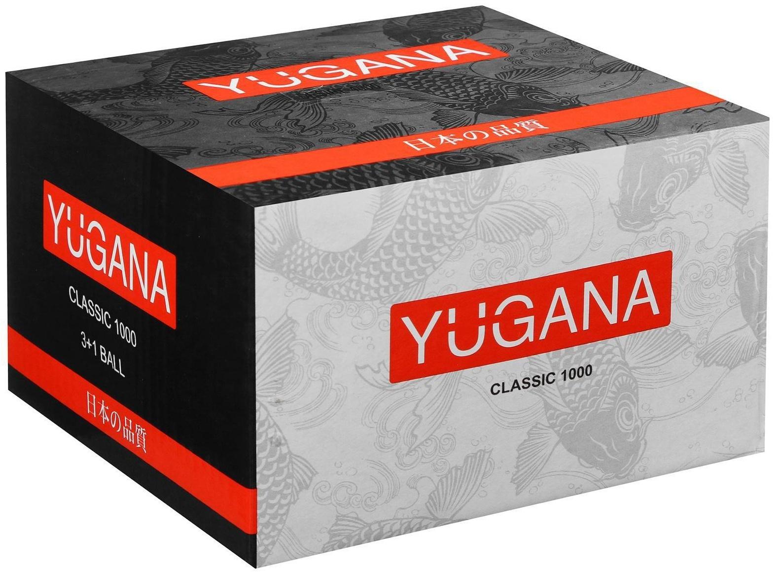 Катушка YUGANA Classic 1000, 3+1 ball