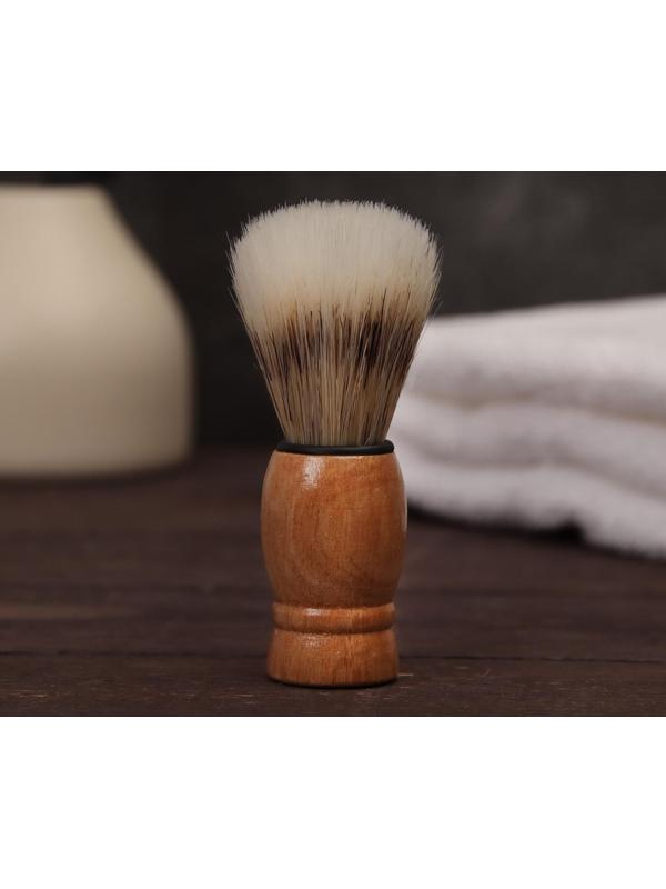 Помазок для бритья «Best man», деревянный, в картонной коробке