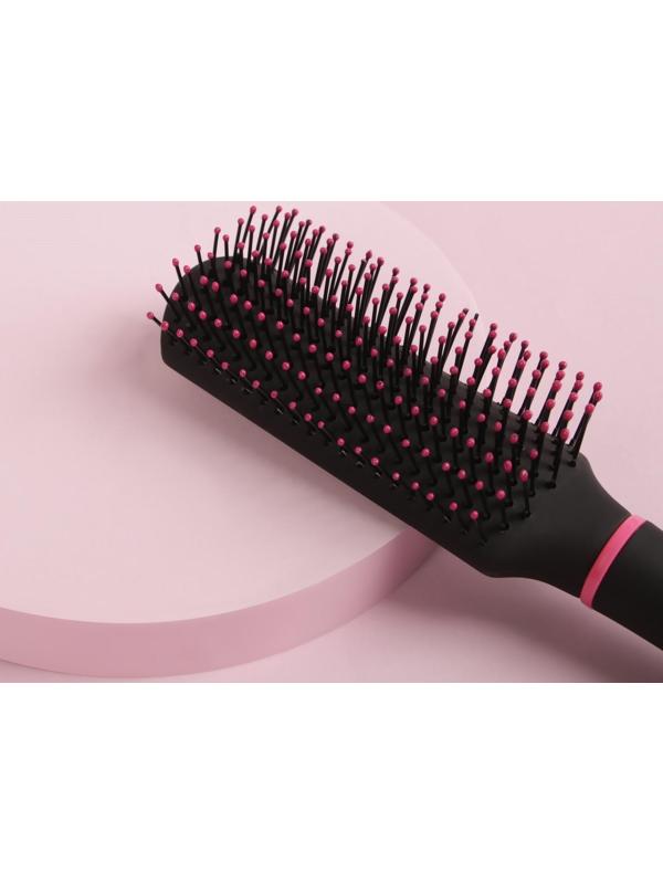 Расчёска массажная, 4 × 23 см, цвет МИКС