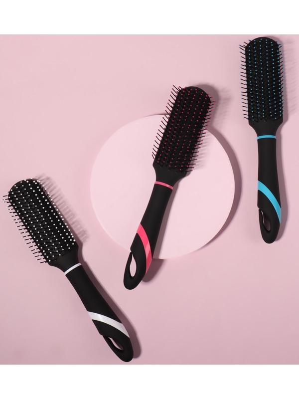 Расчёска массажная, 4 × 23 см, цвет МИКС