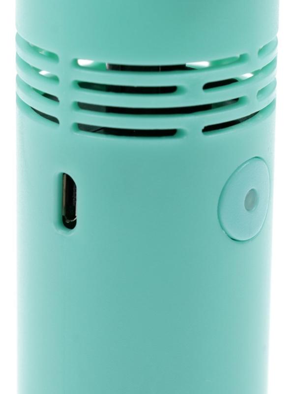 Портативный вентилятор LuazON LOF-06, безлопастный, 3 скорости, 800 мАч, бирюзовый