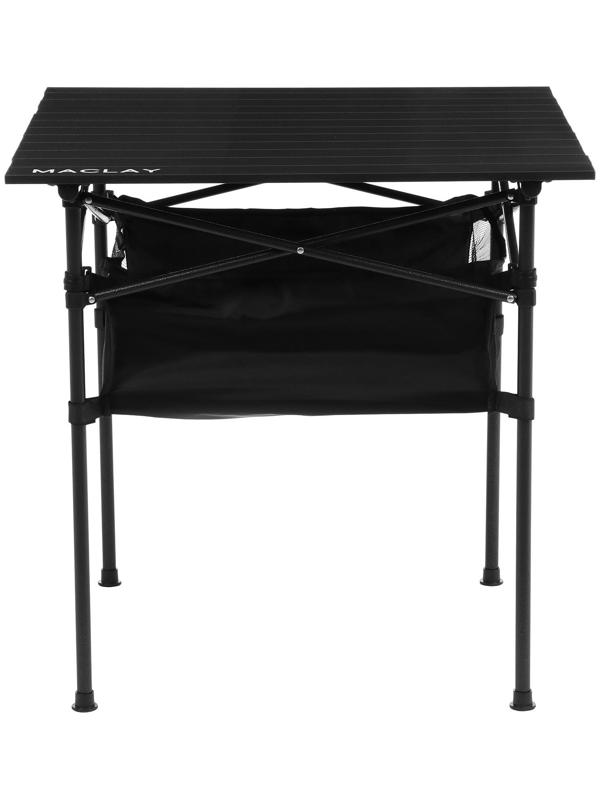 Стол туристический, 70 х 70 х 70 см, с органайзером, цвет чёрный