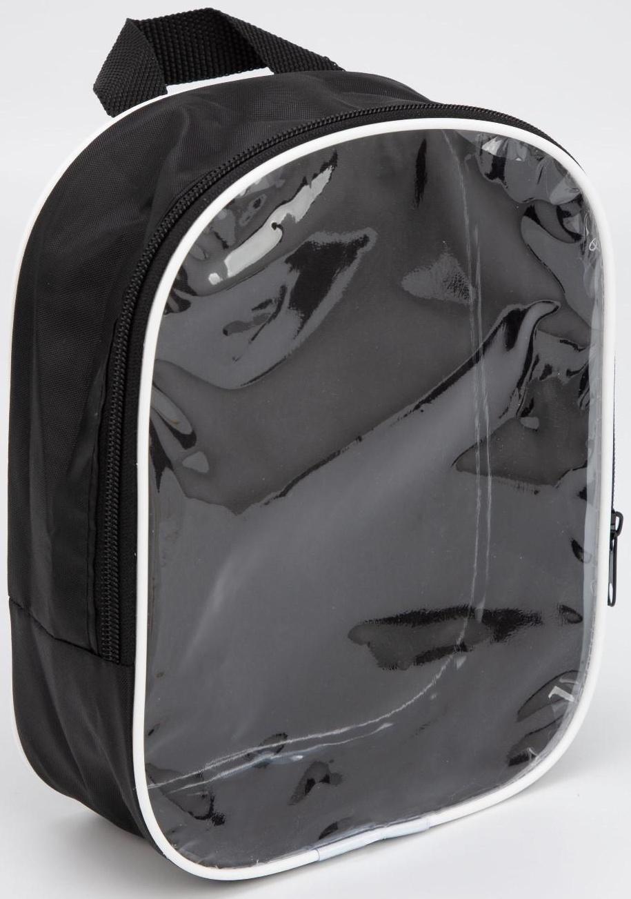 Косметичка на молнии, цвет чёрный