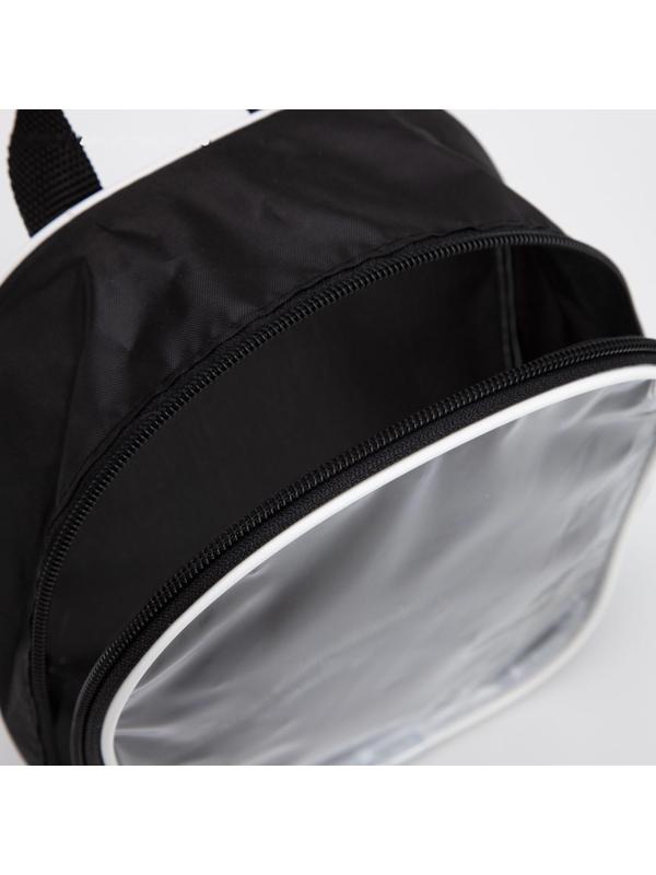 Косметичка на молнии, цвет чёрный