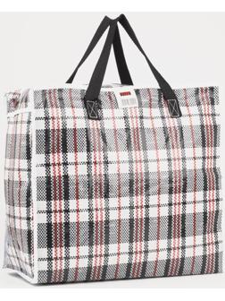 Сумка хозяйственная на молнии, 29 л, цвет чёрный