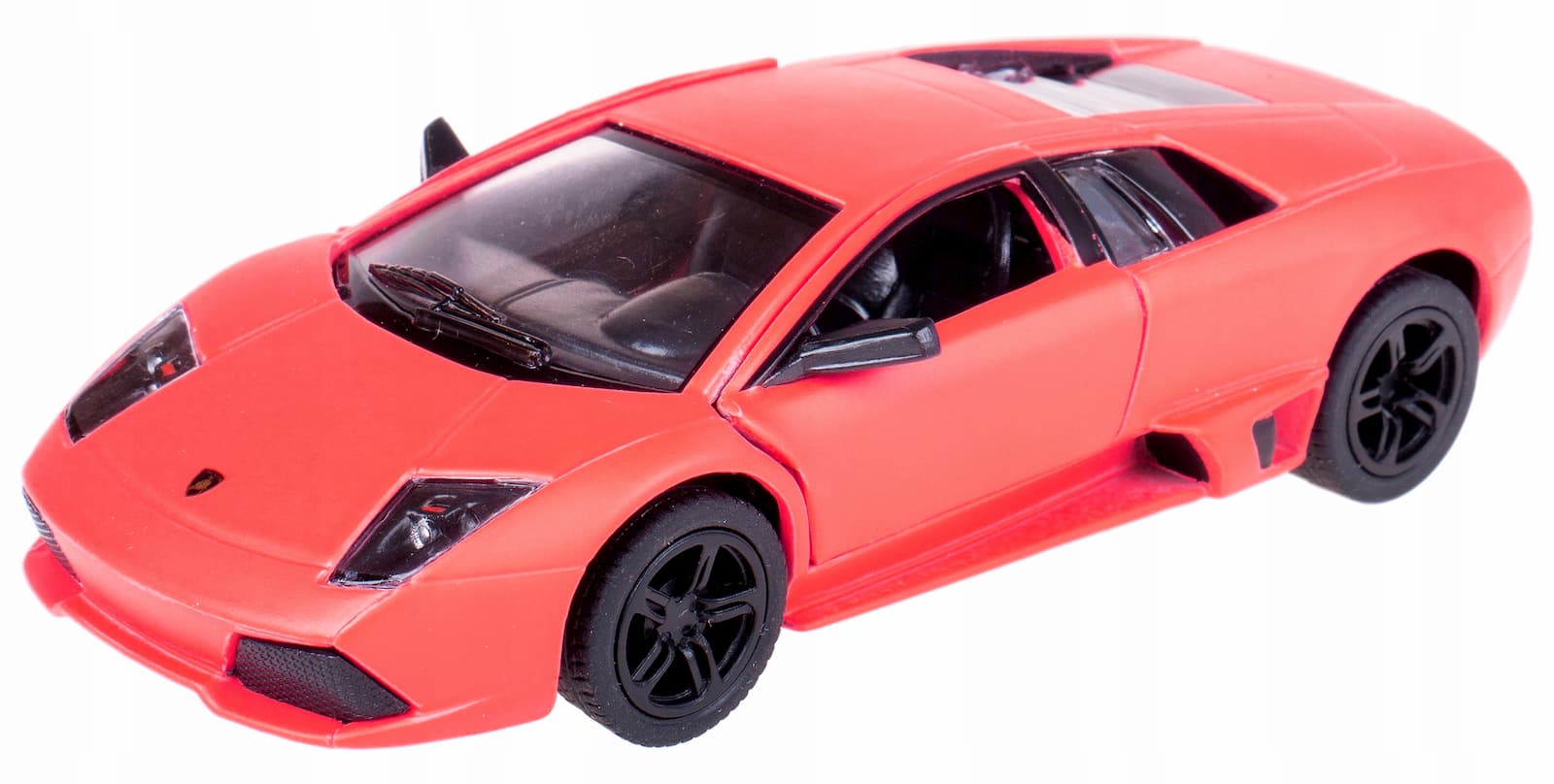 Металлическая машинка Kinsmart 1-32-36 «Matte Lamborghini» KT5370D, инерционная / Оранжевый