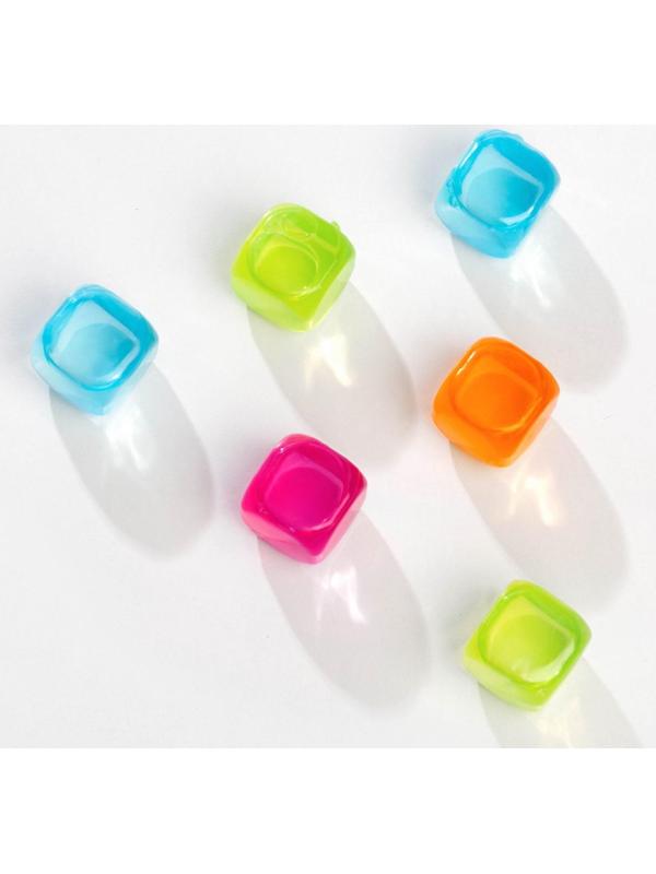 Набор кубиков льда «Время выпить холодненького», многоразовые, 6 шт