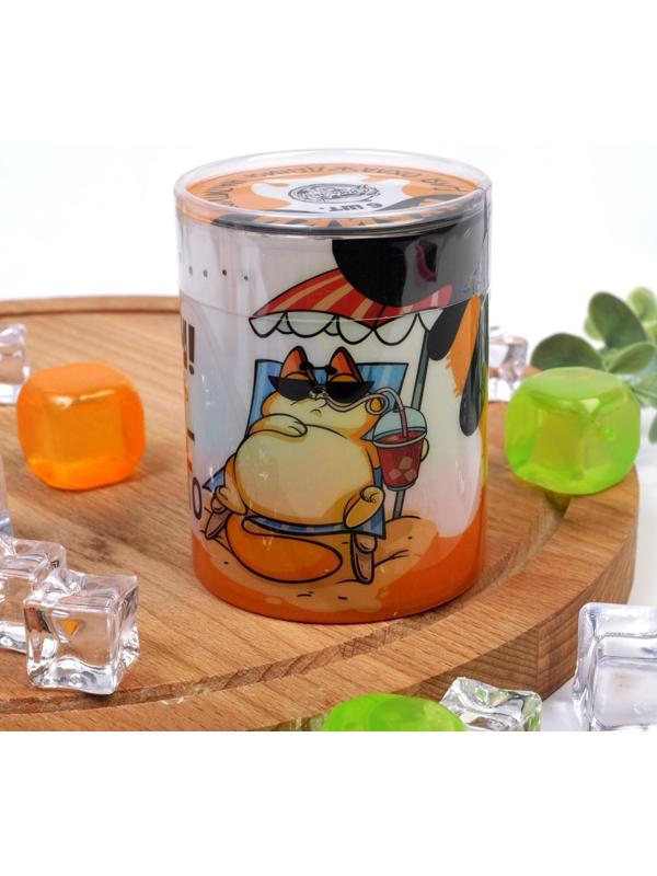 Набор кубиков льда «Время выпить холодненького», многоразовые, 6 шт