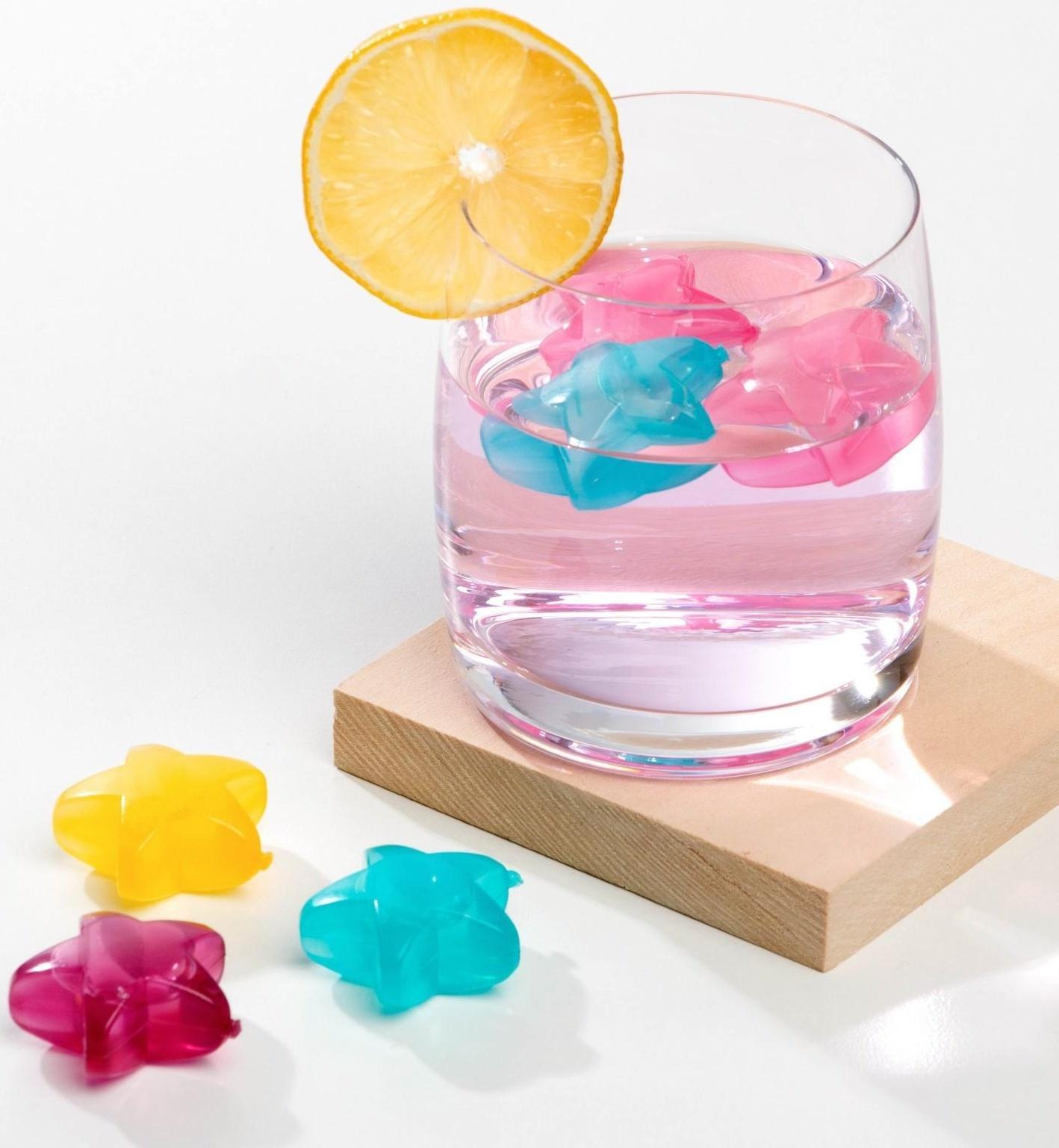 Кубики льда «Я - звезда», многоразовые, 6 шт