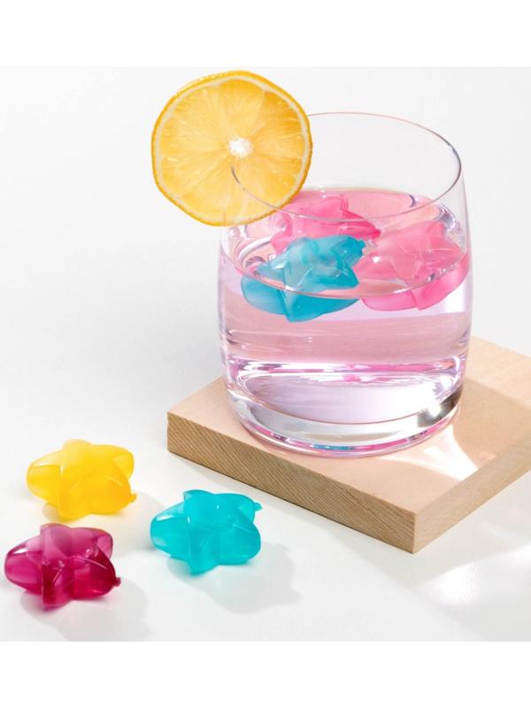 Кубики льда «Я - звезда», многоразовые, 6 шт