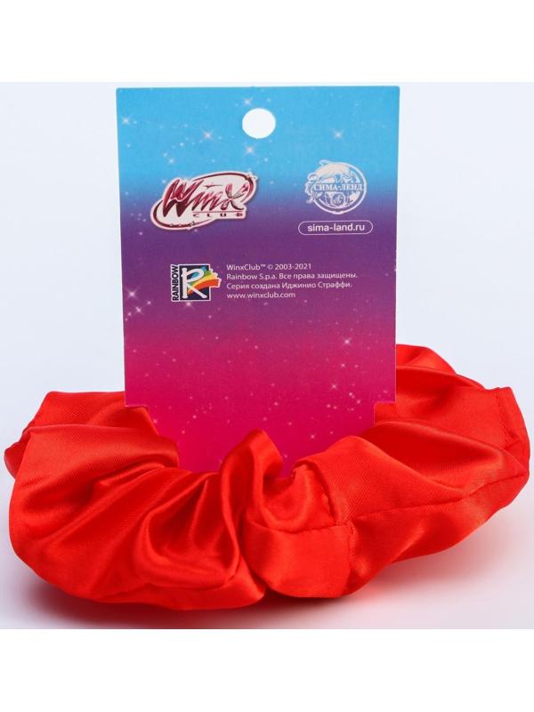 Светящаяся резинка для волос, красная, WINX