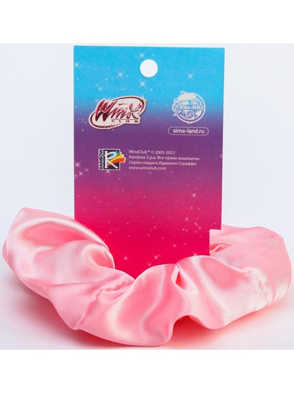 Светящаяся резинка для волос, розовая WINX