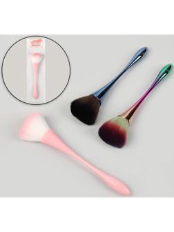 Кисть для смахивания опила, 20,5 × 5 см, цвет МИКС