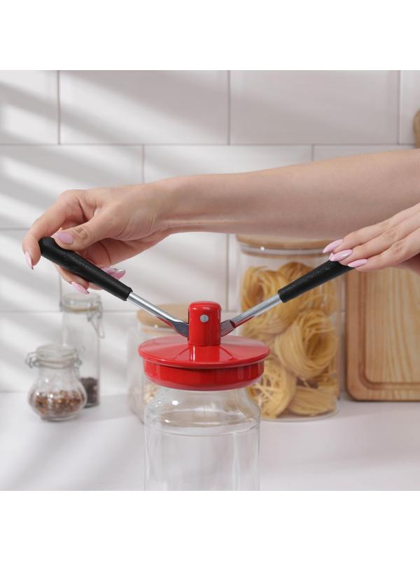 Закаточная машинка «Машенька», автомат, цвет красный