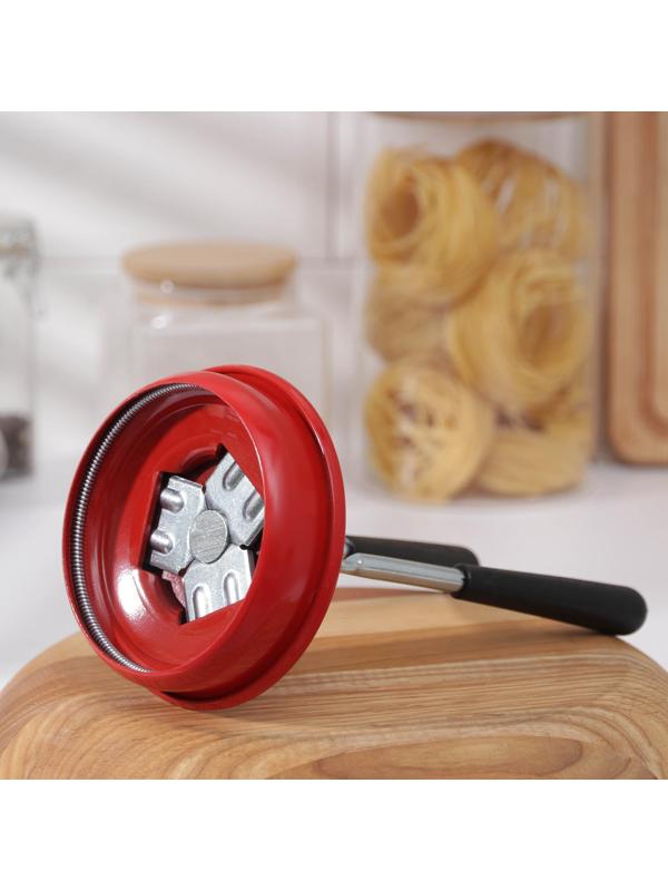 Закаточная машинка «Машенька», автомат, цвет красный