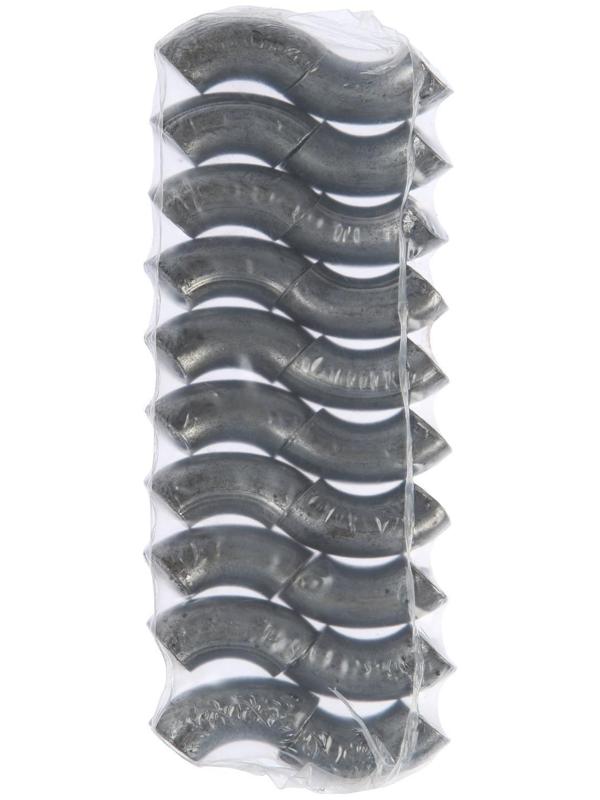 Отвод стальной крутоизогнутый, под сварку, DN 15, PN 16, короткий