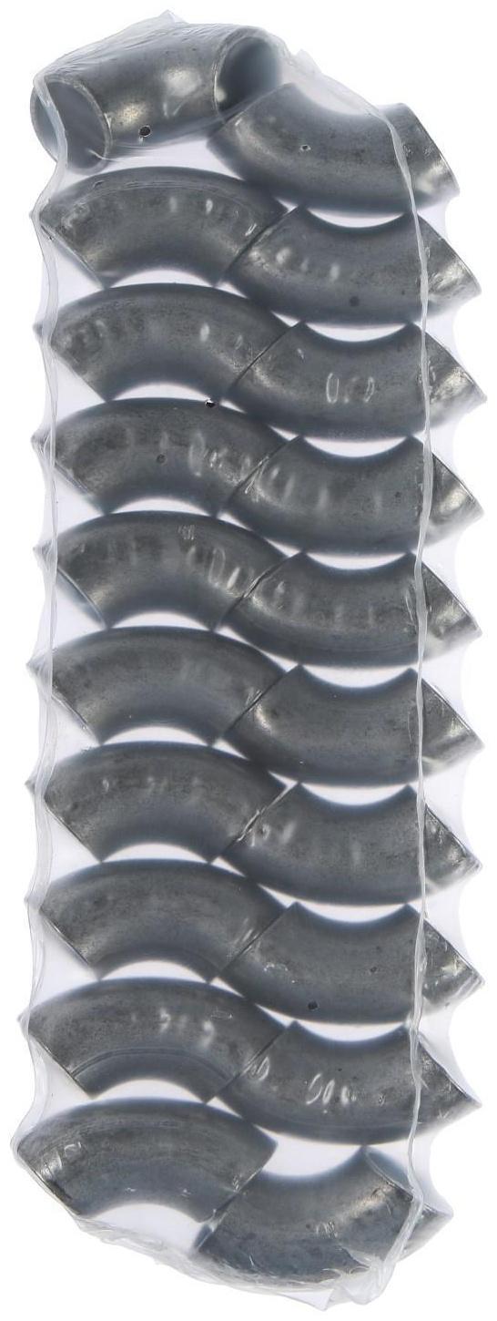 Отвод стальной крутоизогнутый, под сварку, DN 20, PN 16, короткий