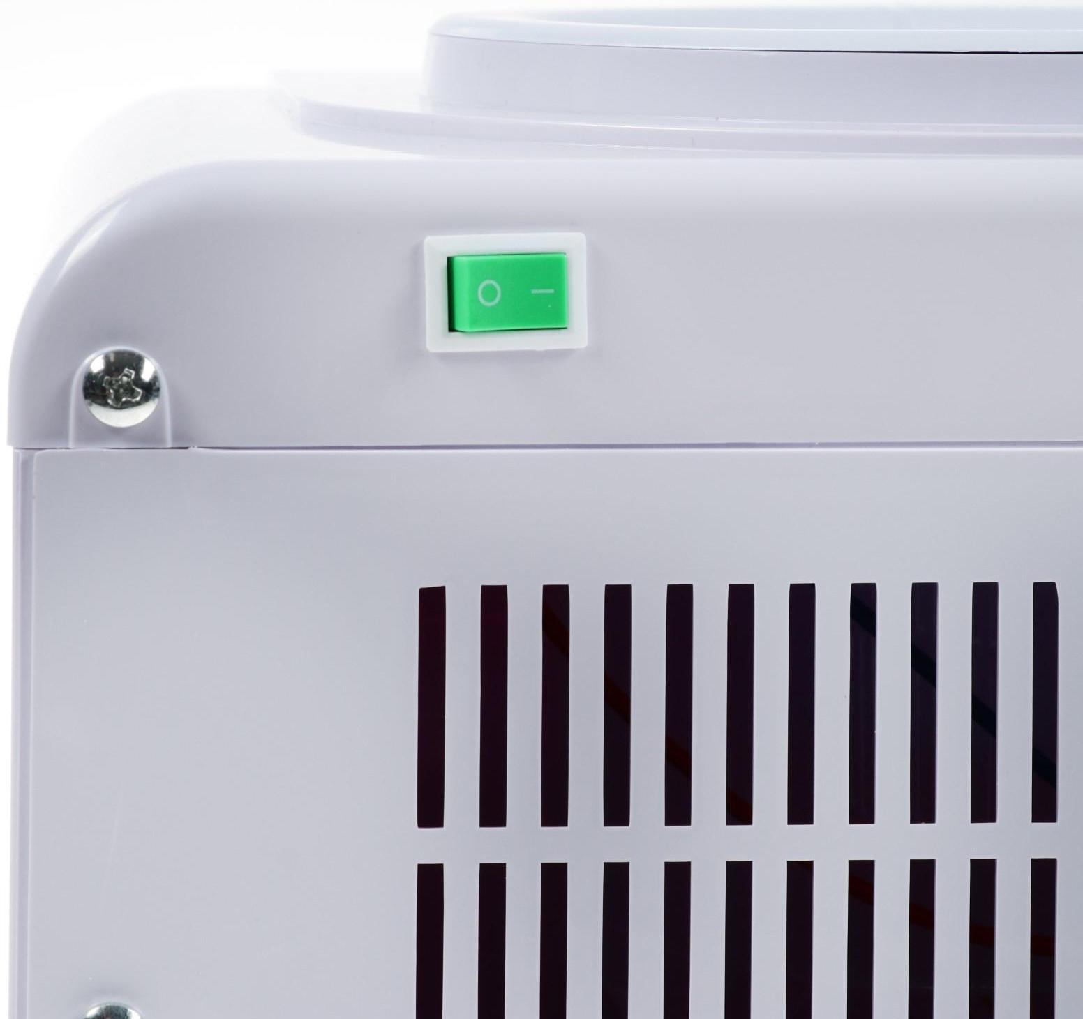 Кулер для воды AquaWork AW 0.7TDR, с нагревом/охлаждением, 700 Вт, белый