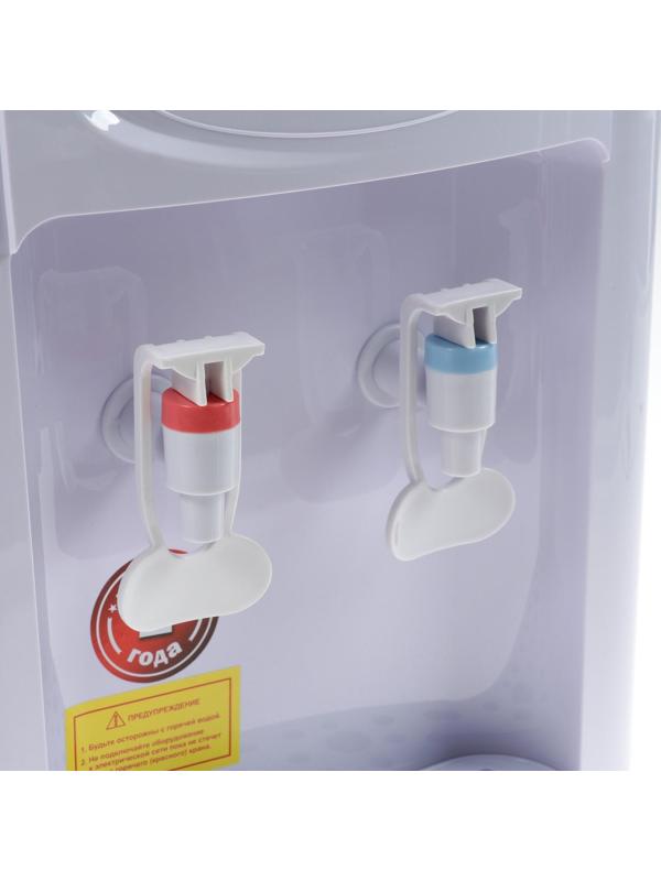 Кулер для воды AquaWork AW 0.7TDR, с нагревом/охлаждением, 700 Вт, белый