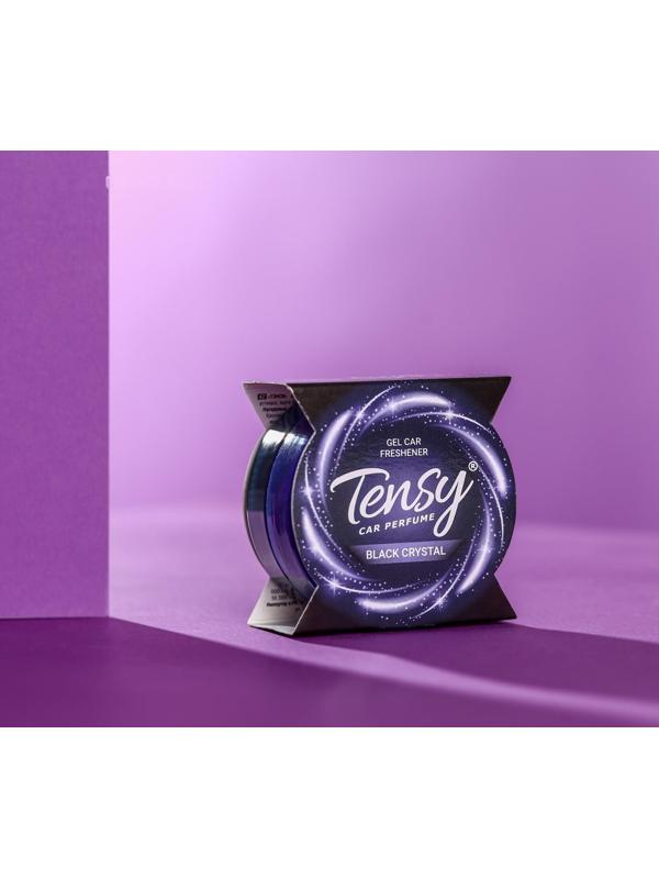 Ароматизатор Tensy баночка в подстаканник, Черный лед TZ-107