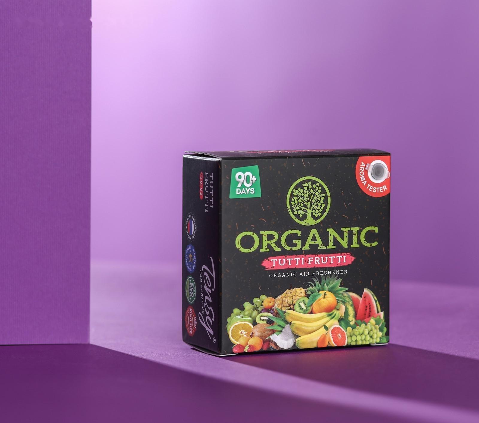 Ароматизатор Tensy баночка органик, Тутти фрутти ТО-03