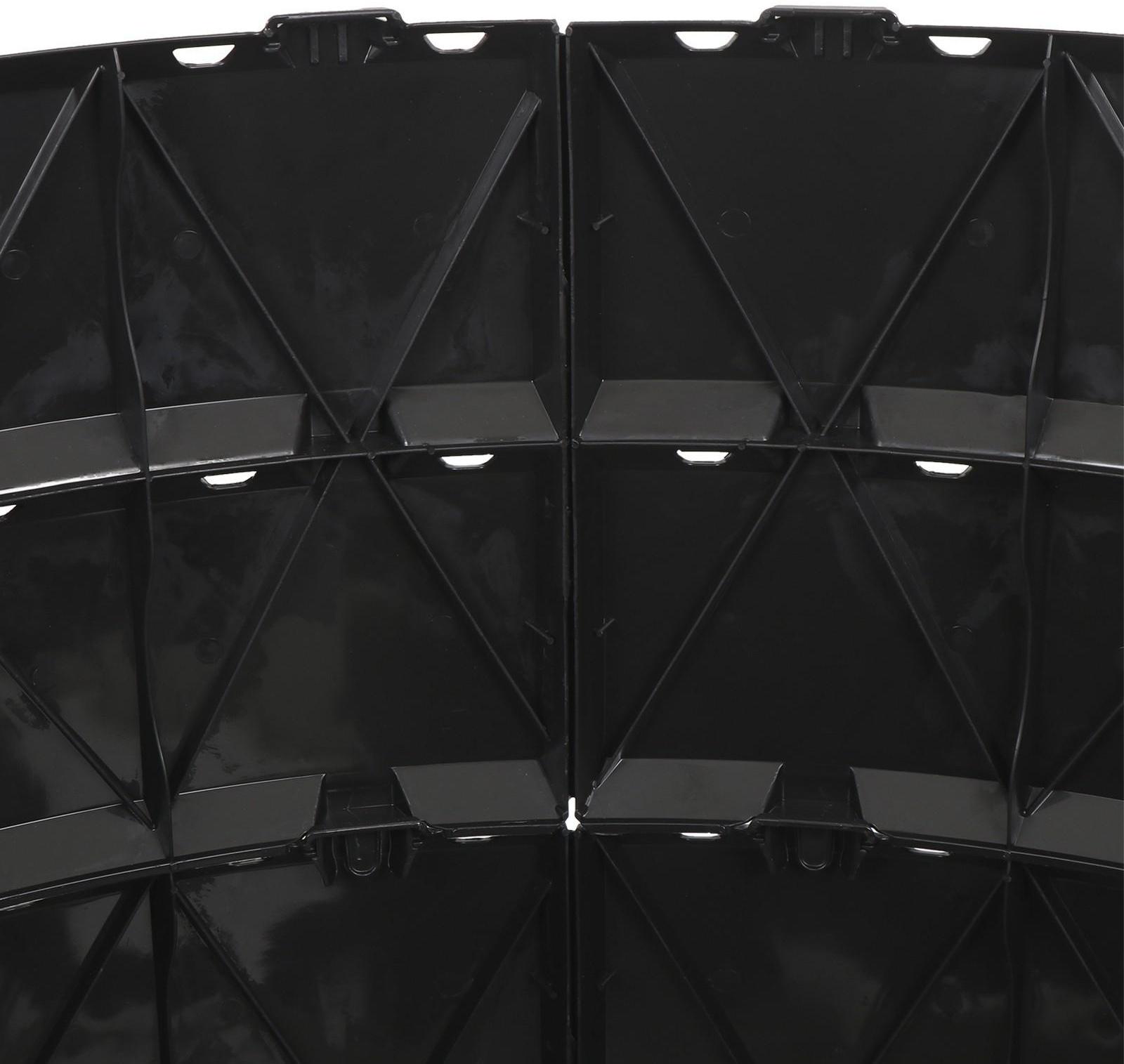 Компостер, 1 200 л, пластик, чёрный