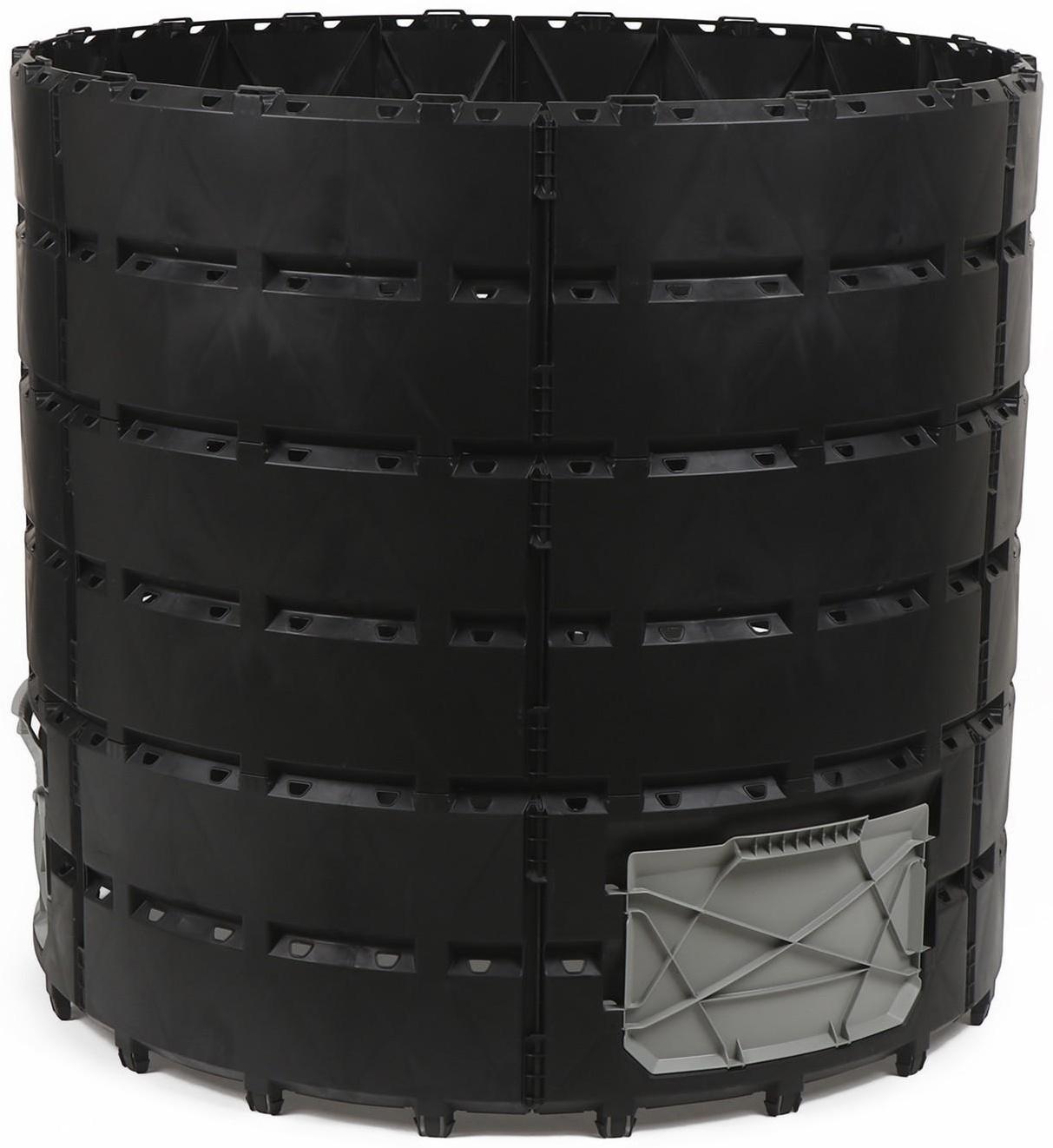 Компостер, 1 200 л, пластик, чёрный