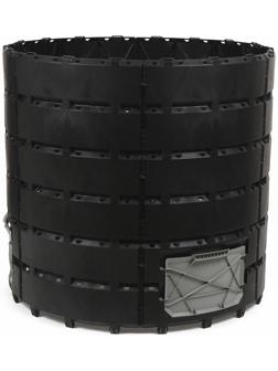 Компостер, 1 200 л, пластик, чёрный