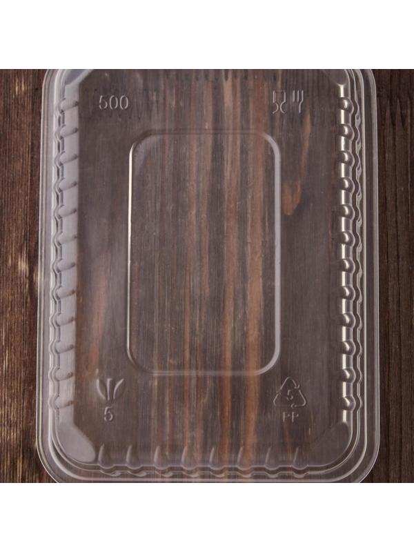Контейнер одноразовый «Южуралпак», КР-179, 500 гр, 17,9×13,2×3,7 см, цвет прозрачный