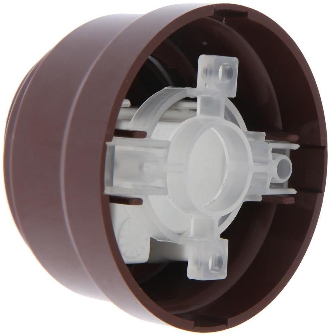 Выключатель BYLECTRICA Ретро А1 6-2211, 6 А, 1 клавиша, наружный, коричневый