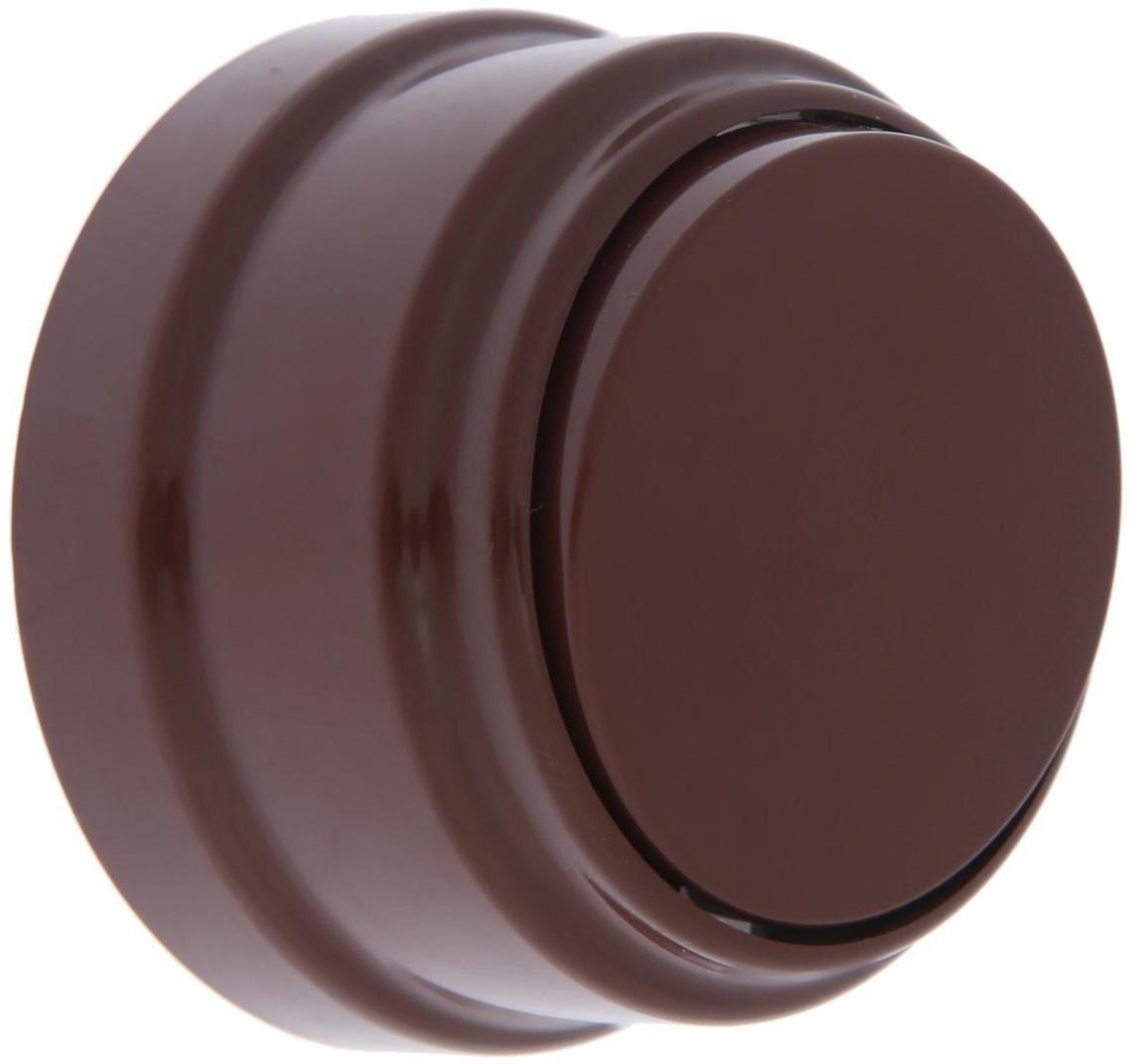 Выключатель BYLECTRICA Ретро А1 6-2211, 6 А, 1 клавиша, наружный, коричневый