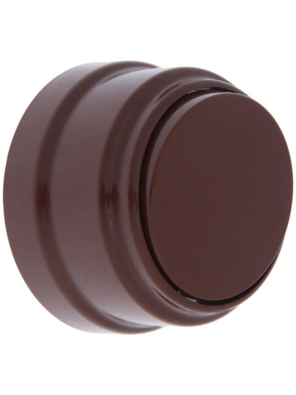 Выключатель BYLECTRICA Ретро А1 6-2211, 6 А, 1 клавиша, наружный, коричневый