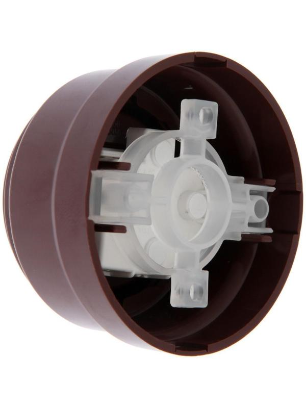 Розетка BYLECTRICA Ретро РА16-0201, 16А, одномест., наруж., без з/к, без крышки,IP20, корич.