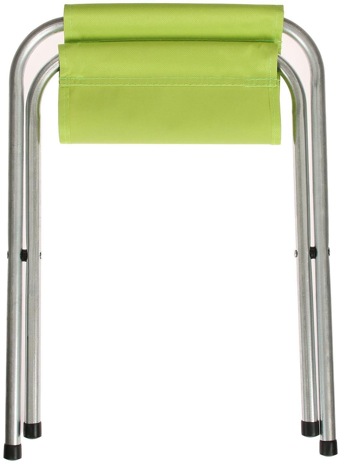 Набор мебели туристической (стол 120х60х55/60/70 см, стул 29х35х30 см), цвет салатовый